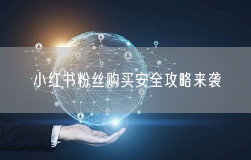 小红书粉丝购买安全攻略来袭