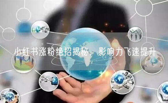 小红书涨粉绝招揭秘，影响力飞速提升