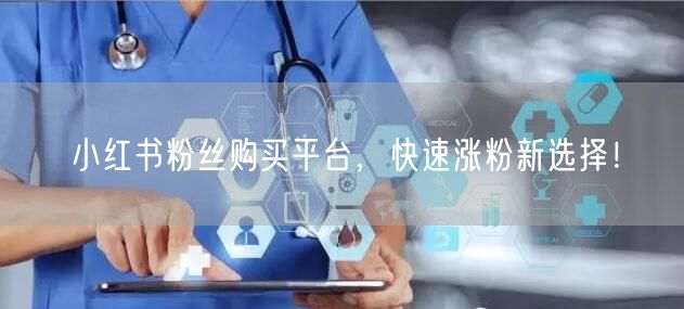 小红书粉丝购买平台，快速涨粉新选择！