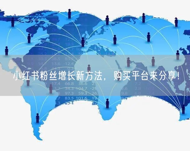小红书粉丝增长新方法，购买平台来分享！